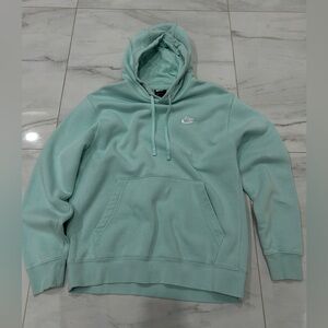 Nike Men's Mint Green Hoodie